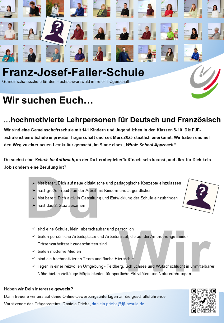 2024 Stellenausschreibung Franz Deutsch