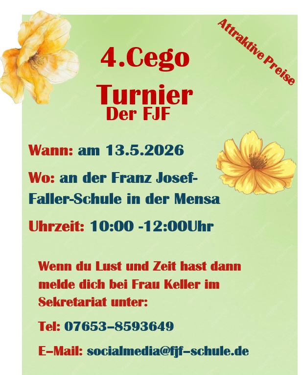 Cego Turnier Mai 2026