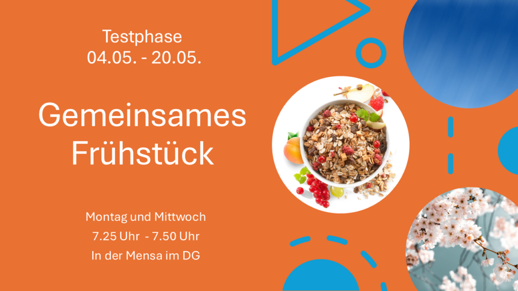 Schulfrühstück Testphase