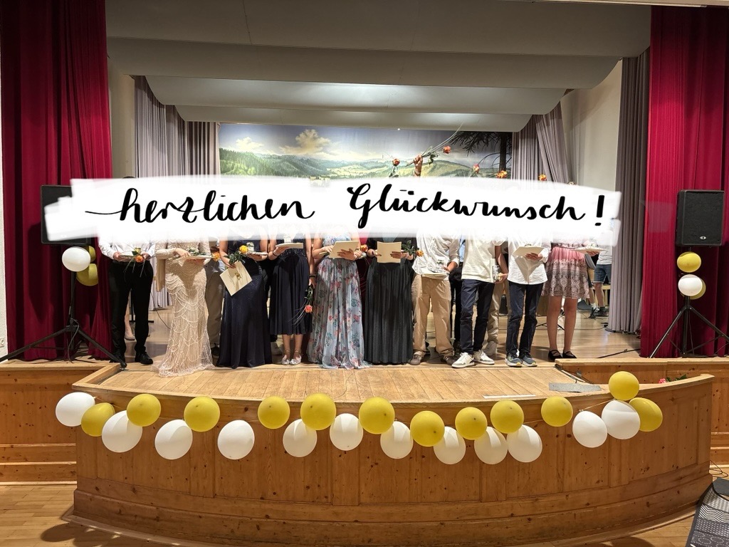 Abschluss anonymisiert